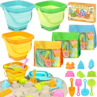 Foto 1 | Foto 1 | Beach Toys Dreamon Para Niños De 3 A 10 Años Con 3 Cubos Y 24 Moldes - Venta Internacional.