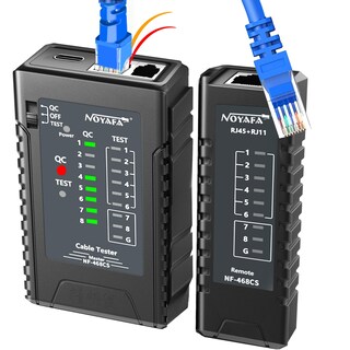 Foto 1 | Foto 1 | Comprobador De Cables De Red Zhouce Nf-468cs Rj45/rj11/cat5/cat6/cat5e/cat6a/cat7 - Venta Internacional.