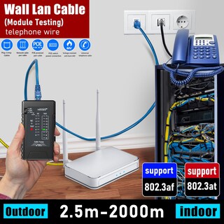 Foto 6 | Foto 6 | Comprobador De Cables De Red Zhouce Nf-468cs Rj45/rj11/cat5/cat6/cat5e/cat6a/cat7 - Venta Internacional.