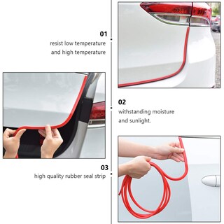 Foto 5 | Foto 5 | Protectores De Bordes Para Puertas De Coche Goma Garneck Con Forma De U Sellado De 10 M - Venta Internacional.