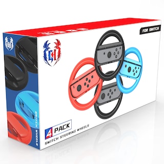 Foto 1 | Foto 1 | Pack De 4 Volantes Gh Racing Nintendo Switch Mario Kart - Venta Internacional.