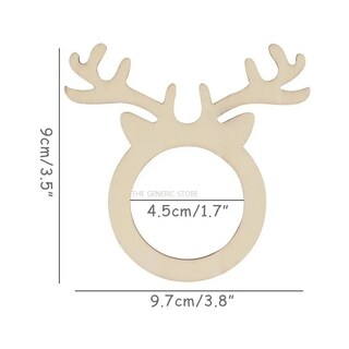 Foto 2 | Foto 2 | Paquete De 4 Servilleteros De Madera Orgánica Con Motivos Navideños - Venta Internacional.