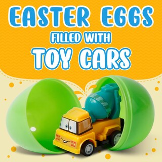 Foto 3 | Foto 3 | Huevos De Pascua Zenbombs Con Coches De Juguete Retráctiles 20 Unidades Para Niños Mayores De 3 Años - Venta Internacional.