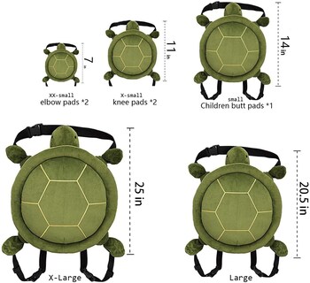 Foto 2 | Foto 2 | Equipo De Protección Elegeet Turtle Tortoise Para Esquiar Y Patinar - Venta Internacional.