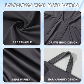 Foto 3 | Foto 3 | Paquete De 3 Capuchas Con Protección Solar Y Uv Balaclava Para Hombres Y Mujeres - Venta Internacional.