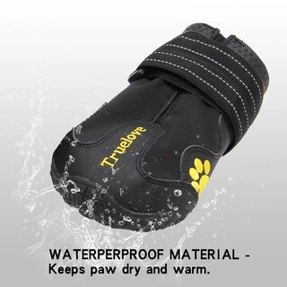 Foto 6 | Foto 6 | Botas Para Perros Mokcci Truelove Impermeables Para Mascotas Reflectantes - Venta Internacional.