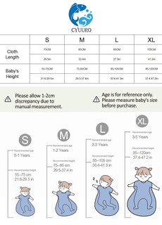Foto 6 | Foto 6 | Saco De Dormir Para Bebé Cyuuro Con Mangas Desmontables Rosa 14 °c Por Debajo - Venta Internacional.
