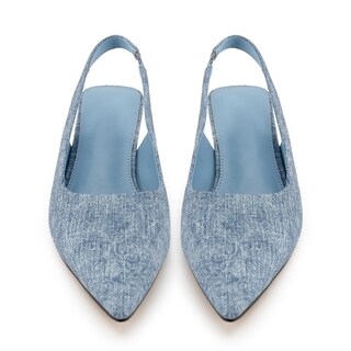 Foto 2 | Foto 2 | Zapatos Heelchic Para Mujer  Destalonados  Gatito  Tacones Vaqueros  Azul 8 - Venta Internacional.