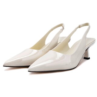 Foto 5 | Foto 5 | Zapatos Heelchic Con Tacón Metálico Para Mujer  Talla 11  Destalonados  Color Blanco - Venta Internacional.
