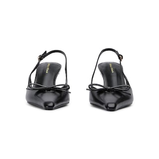 Foto 7 | Foto 7 | Tacones Slingback Mavmax Negros Para Mujer Tacones De Aguja De 7 5 Cm - Venta Internacional.