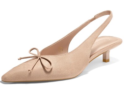 Foto 1 | Foto 1 | Zapatos Coutgo Para Mujer Destalonados Gatito Tacones Bajos Talla 6 Color Nude - Venta Internacional.