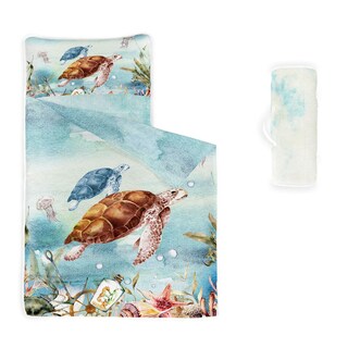 Foto 1 | Foto 1 | Saco De Dormir Nap Mat Datura Home Turtle Con Almohada Extraíble - Venta Internacional.