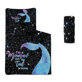Foto 1 | Foto 1 | Saco De Dormir Nap Mat Datura Home Con Forma De Sirena Y Almohada Para Niños De 3 A 7 Años - Venta Internacional.