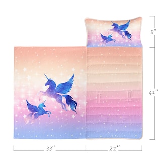 Foto 2 | Foto 2 | Saco De Dormir Nap Mat Datura Home Con Forma De Unicornio Y Almohada Para Niños De 3 A 7 Años - Venta Internacional.