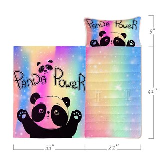 Foto 2 | Foto 2 | Saco De Dormir Nap Mat Datura Home Panda Con Almohada Extraíble - Venta Internacional.