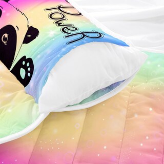 Foto 3 | Foto 3 | Saco De Dormir Nap Mat Datura Home Panda Con Almohada Extraíble - Venta Internacional.