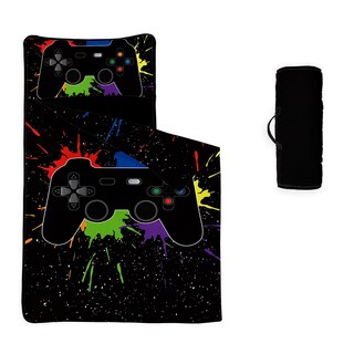 Foto 1 | Foto 1 | Saco De Dormir Nap Mat Datura Home Gamepad Con Almohada De 3 A 7 Años - Venta Internacional.