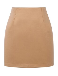 Foto 1 | Foto 1 | Falda Idealsanxun De Lana De Cintura Alta Para Mujer En Color Camel Puro - Venta Internacional.