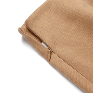 Foto 3 | Foto 3 | Falda Idealsanxun De Lana De Cintura Alta Para Mujer En Color Camel Puro - Venta Internacional.