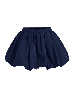 Foto 1 | Foto 1 | Pantalones Cortos Bubble Beaudrm Para Mujer Elásticos De Cintura Alta Color Azul - Venta Internacional.