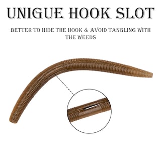 Foto 5 | Foto 5 | Señuelos De Pesca Bombrooster Senko Worms De 12 7 Cm Para Lubina (paquete De 30) - Venta Internacional.