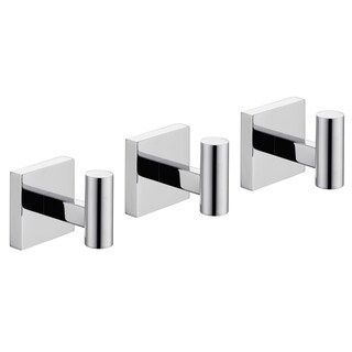 Foto 1 | Foto 1 | Robe Hook Kokosiri Gancho Para Toallas De Baño Y Abrigos Paquete De 3 Cromado - Venta Internacional.