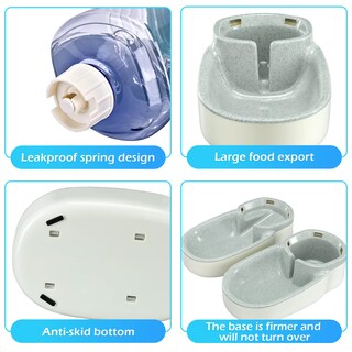 Foto 5 | Foto 5 | Set De Comedero Automático Para Perros Y Gatos Y Dispensador De Agua Kacoomi - Venta Internacional.