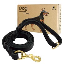 Leash Lwbmg Leather Dog  Piel Auténtica  1 2 M  Muy Resistente - Venta Internacional.