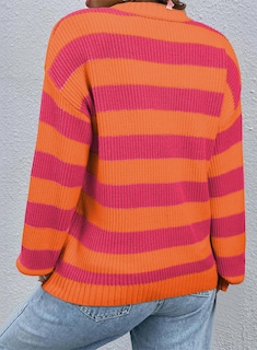 Foto 3 | Foto 3 | Jersey Shewin Casual De Manga Larga Para Mujer 2025 Rose Xxl - Venta Internacional.