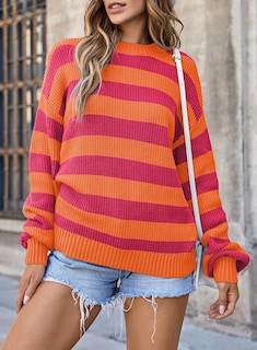 Foto 4 | Foto 4 | Jersey Shewin Casual De Manga Larga Para Mujer 2025 Rose Xxl - Venta Internacional.
