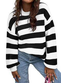 Foto 1 | Foto 1 | Suéter Shewin Casual Con Cuello Redondo Y Manga Larga Para Mujer 2025 - Venta Internacional.