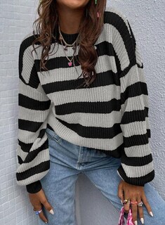Foto 2 | Foto 2 | Suéter Shewin Casual Con Cuello Redondo Y Manga Larga Para Mujer 2025 - Venta Internacional.