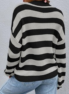 Foto 3 | Foto 3 | Suéter Shewin Casual Con Cuello Redondo Y Manga Larga Para Mujer 2025 - Venta Internacional.