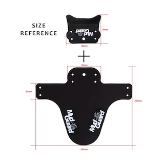 Foto 2 | Foto 2 | Gorros Mud Guard Para Bicicleta De Fibra De Carbono Color Negro Universal - Venta Internacional.