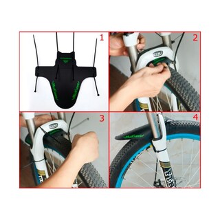 Foto 5 | Foto 5 | Gorros Mud Guard Para Bicicleta De Fibra De Carbono Color Negro Universal - Venta Internacional.