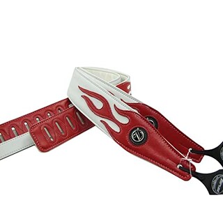 Foto 7 | Foto 7 | Correa De Guitarra Yueko Personality Leather Red Flame Series - Venta Internacional.