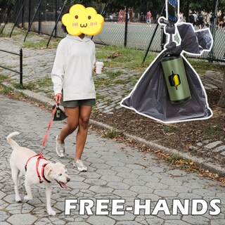 Foto 5 | Foto 5 | Soporte Para Bolsas Para Excrementos De Perro Shaouman De Aluminio Con 135 Bolsas - Venta Internacional.