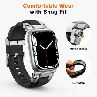 Foto 5 | Foto 5 | Correa De Reloj Amband M1 Sport Series Robusta De 46 Mm Para Apple Watch - Venta Internacional.