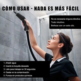 Foto 2 | Foto 2 | ''limpiador De Vaporizado Altas Temperatura 1500w Negor Con Blanco ''