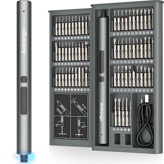 Foto 1 | Foto 1 | Atornillador Eléctrico Antrango Mini Drill Inalámbrico 75 En 1 - Venta Internacional.