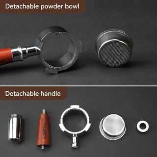 Foto 6 | Foto 6 | Portafiltro Morils Bottomless De 58 Mm Para Máquinas Breville De 58 Mm - Venta Internacional.