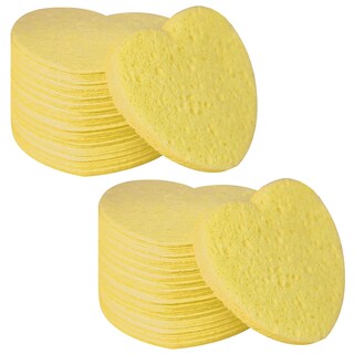 Foto 1 | Foto 1 | Esponjas Faciales Spunspon De Celulosa Con Forma De Corazón 100 Unidades - Venta Internacional.