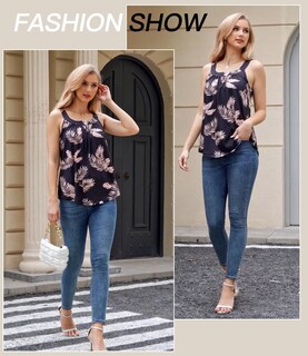 Foto 2 | Foto 2 | Camiseta Sin Mangas Con Cierre Holgado Para Cualquier Ajuste Y Sujetador Acolchado - Venta Internacional.