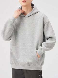 Foto 4 | Foto 4 | Sudadera Con Capucha Ceauros Para Hombre Holgada A La Moda Gris 2xl - Venta Internacional.