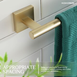 Foto 3 | Foto 3 | Toallero Kokosiri B4005bg-l32 De 81 5 Cm Oro Cepillado Acero Inoxidable - Venta Internacional.