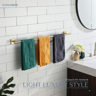 Foto 6 | Foto 6 | Toallero Kokosiri B4005bg-l32 De 81 5 Cm Oro Cepillado Acero Inoxidable - Venta Internacional.