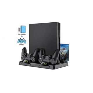 Foto 3 | Foto 3 | Soporte De Refrigeración Para Ps4 Slim Pro Con Estación De Carga Y Almacenamiento De Juegos - Venta Internacional.