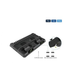 Foto 6 | Foto 6 | Soporte De Refrigeración Para Ps4 Slim Pro Con Estación De Carga Y Almacenamiento De Juegos - Venta Internacional.