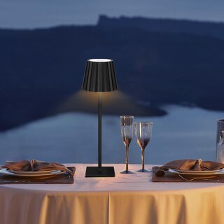 Foto 7 | Foto 7 | Lámpara De Escritorio Hpufkot Portátil De Metal De 3 Colores Recargable Al Tacto - Venta Internacional.