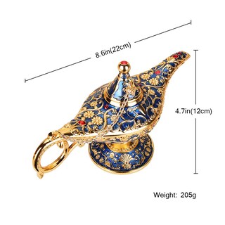 Foto 2 | Foto 2 | Joyero Árabe Claro Con Lámpara Vintage De Aladdin Magic Genie - Venta Internacional.